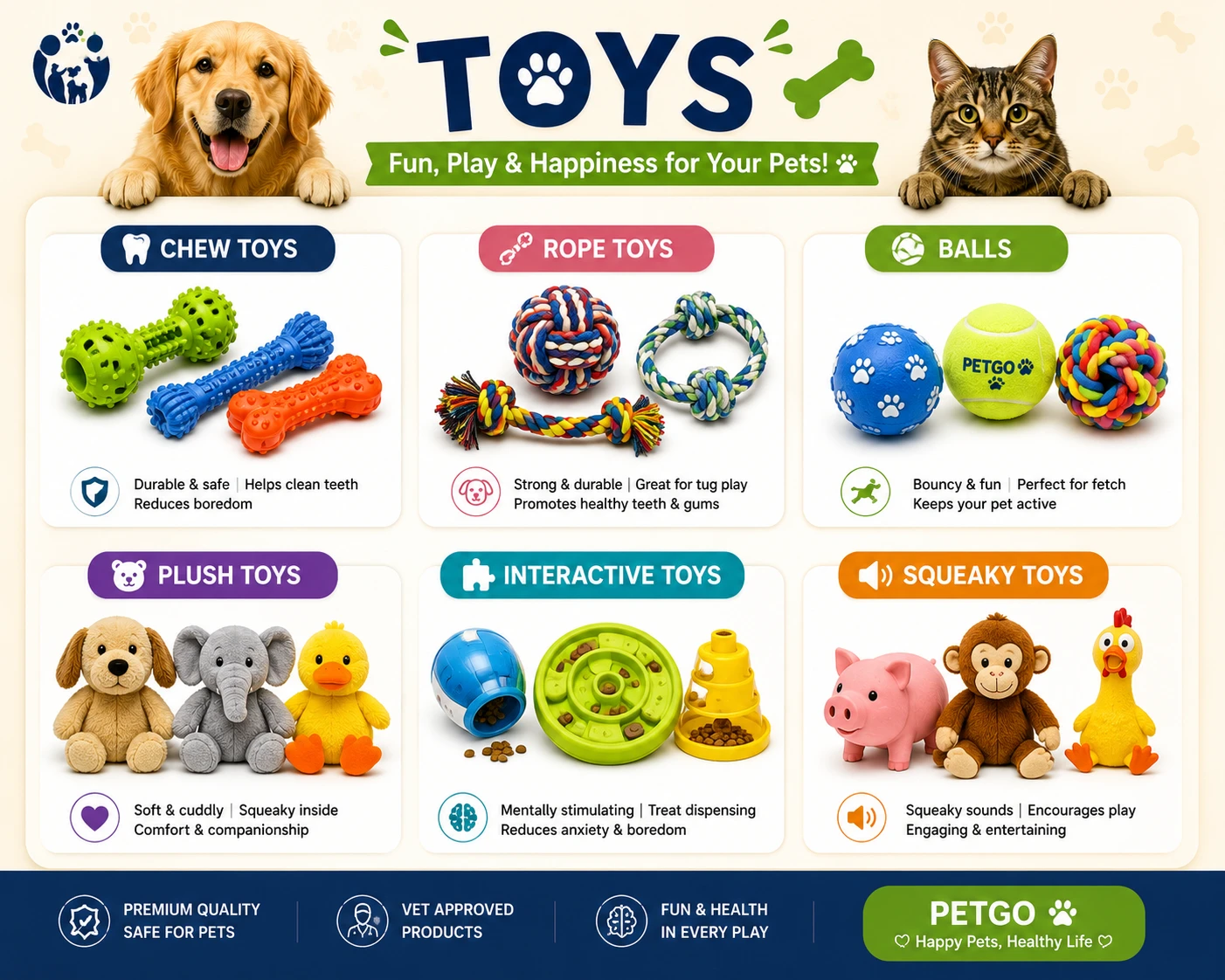 🦴 Toys